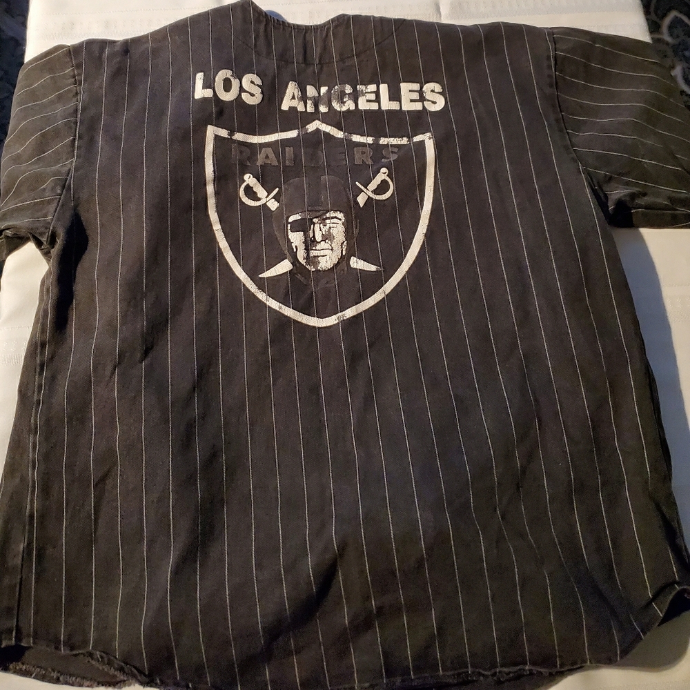 LA RAIDER BASEBALL SHIRT